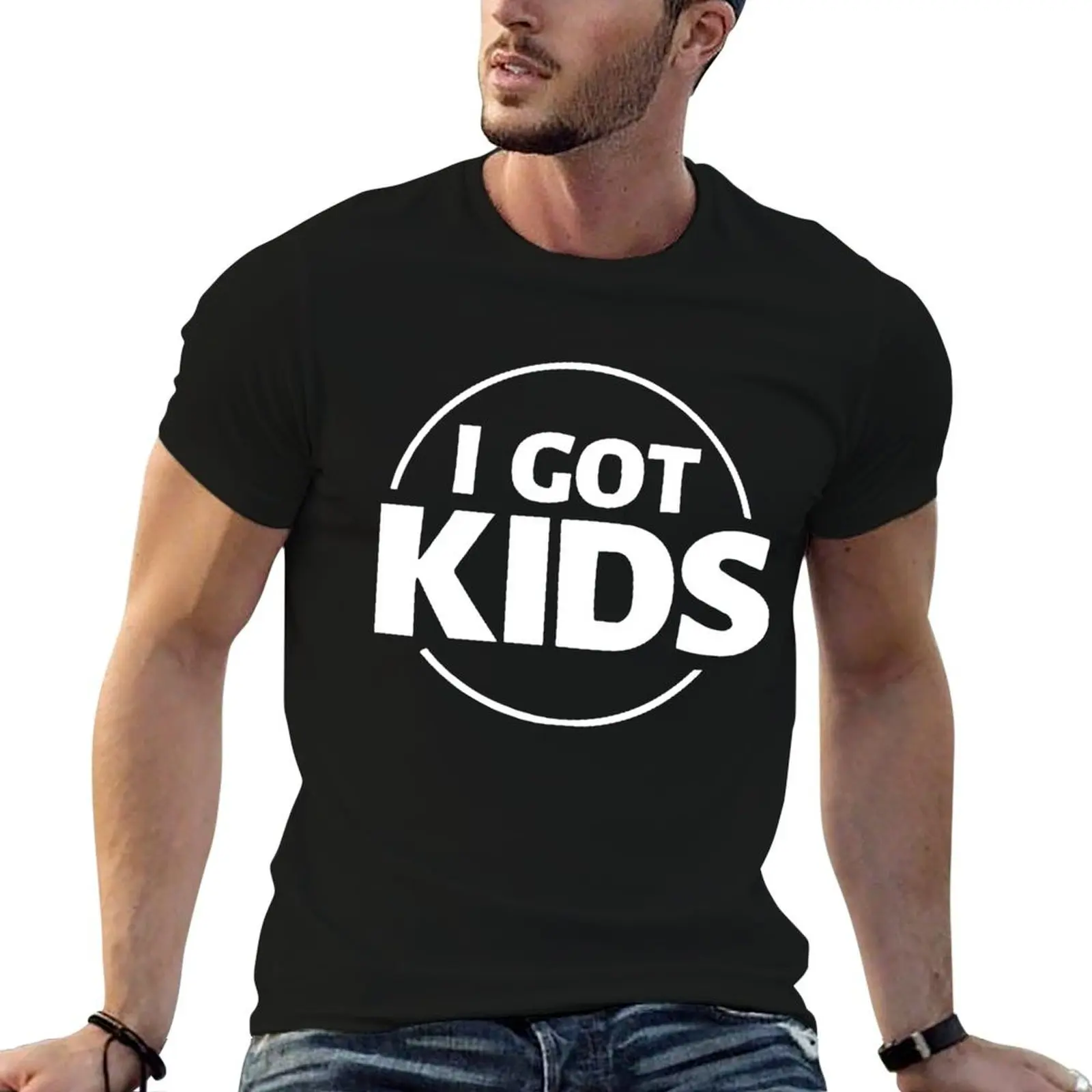 Heath Slater I Got Kids T-Shirt Comfortable Daily Wear Tee
