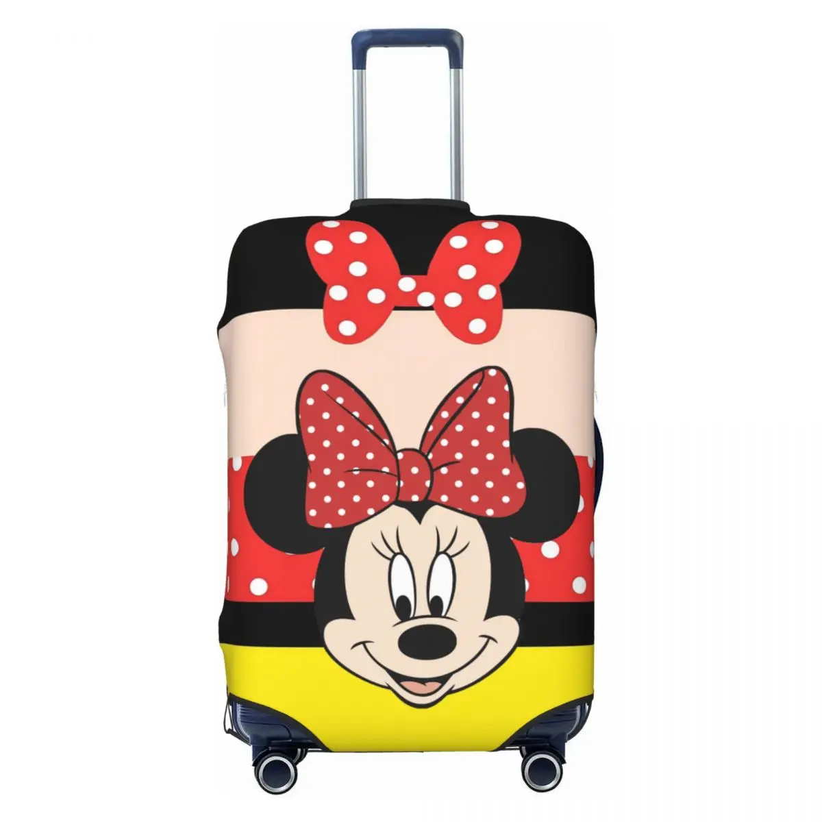 Disney Minnie Luggage Covers For Suitcases Travel Suitcase Cover Protector Fit 18-32 Inch Luggage