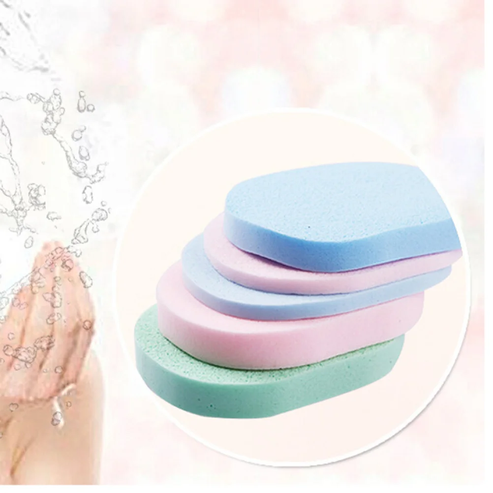 

50Pcs Natural Ingredient Face Cleaning Sponge Fine Smooth Bubble Producing Deep Cleanse Brighten Skin Tone Face Cleaning Sponge