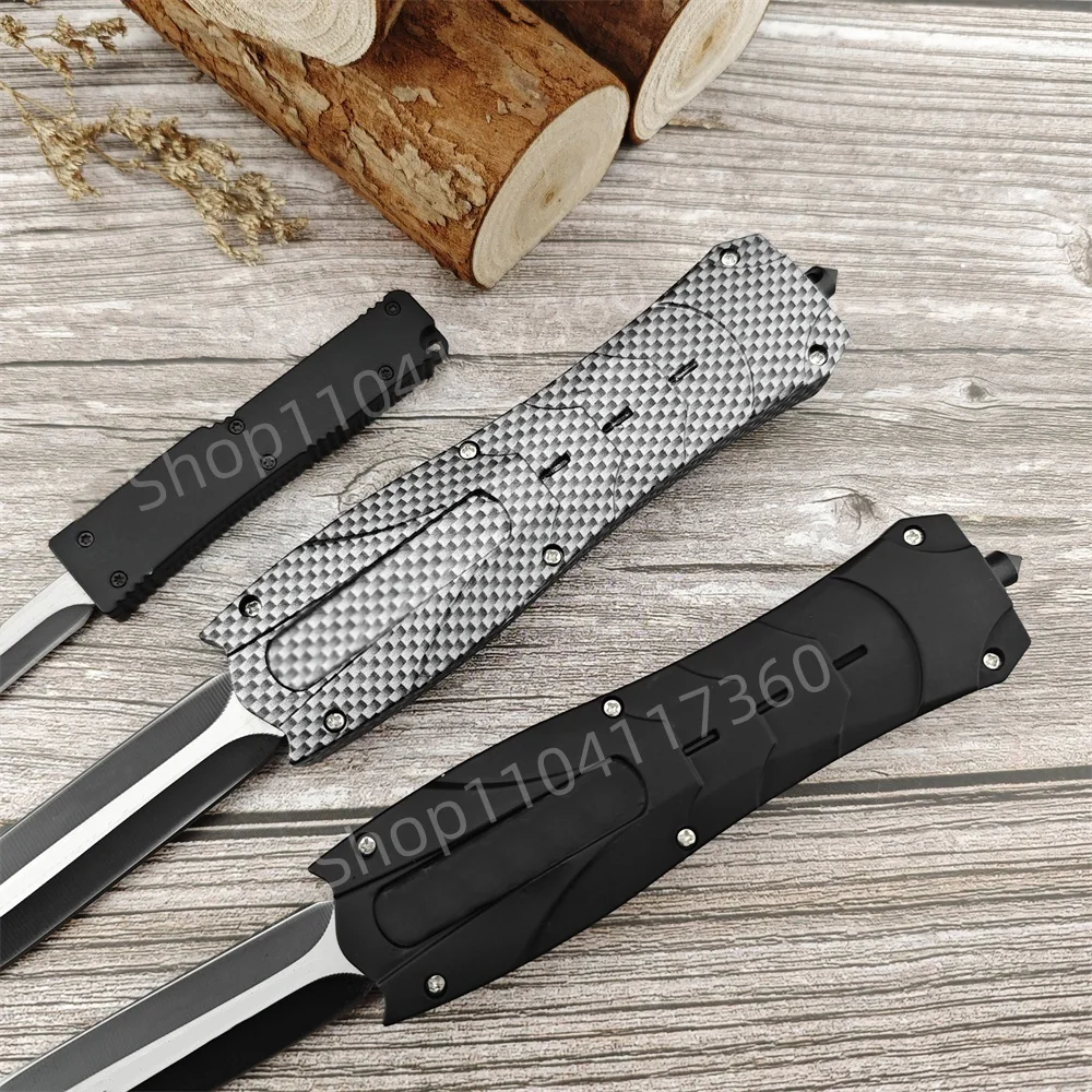 Outdoor Knife Pocket Knife 440C Blade ABS / Aluminum Alloy Handle Halloween Gifts Camping Hiking Survival Hunting Tools