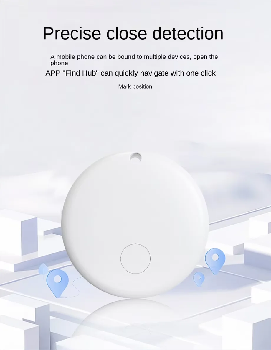 Intelligenter GPS-Tracker für Android, präzise globale Positionsbestimmung, Bluetooth-Gerät zur Ortung von Haustieren, Kindern, Gepäck und Schlüsseln. – Detail 5