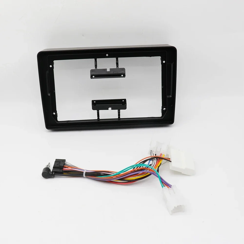 9 Inch Car Stereo Dash 2 Din Head Unit Radio Fascia Kit Installation Trim Panel Frame Double For 2011+ TOYOTA ETIOS DVD 