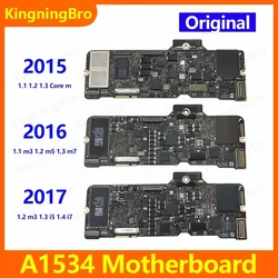 Original A1534 Motherboard 256GB 512GB For Macbook 12 inch A1534 Logic Board 820-00045-A 820-00244-A 820-00687-A 2015 2016 2017