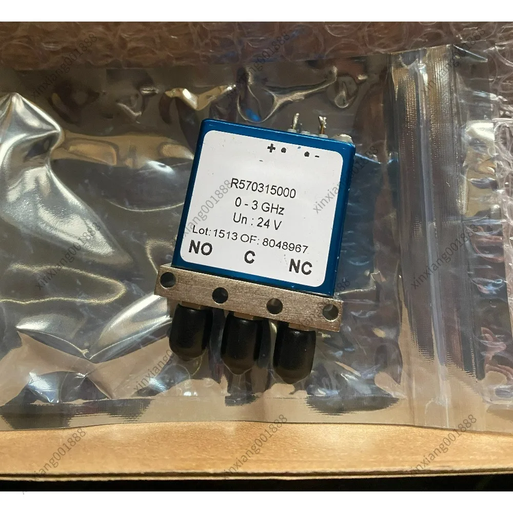 For R570315000 3GHz 300W 24V RF Microwave Coaxial Single-pole Double-throw Switch, Relay