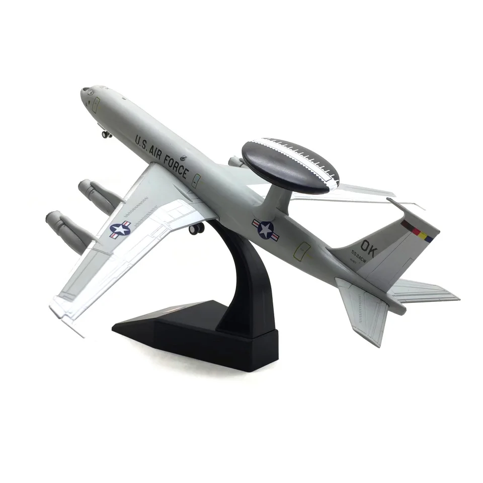 

1:200 Scale Military E-3 Warning Aircraft Aircraft Model Diecast Alloy Static Display Classics Souvenir Collection Toys Gifts