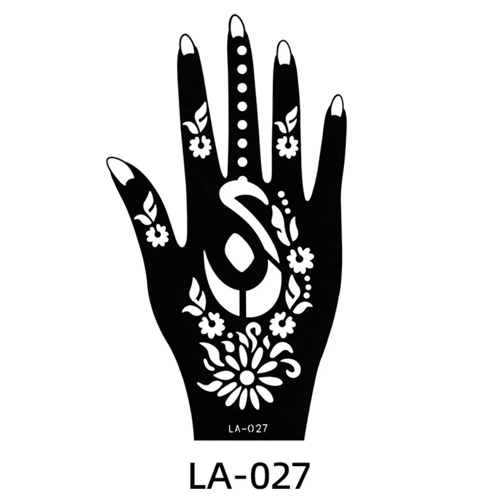 Butterfly Hollow Henna Stencil Temporary Flower Mehndi Tattoo Template India Stars Hand Tattoo Sticker Legs Shoulder Arm