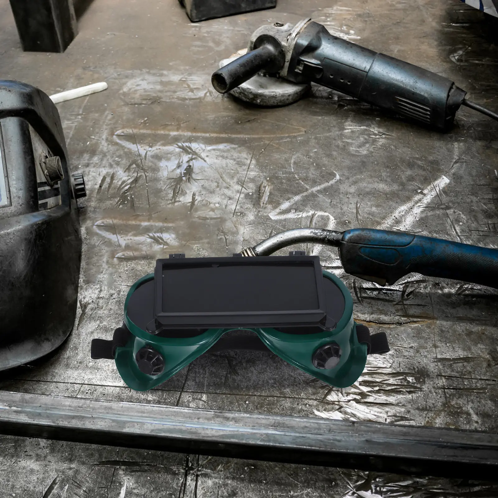 

Double Layer Flip Up Welding Glasses for Men Women Welding Brazing Soldering Grinding Heavy Duty Eye Shield Anti Scratch Coating