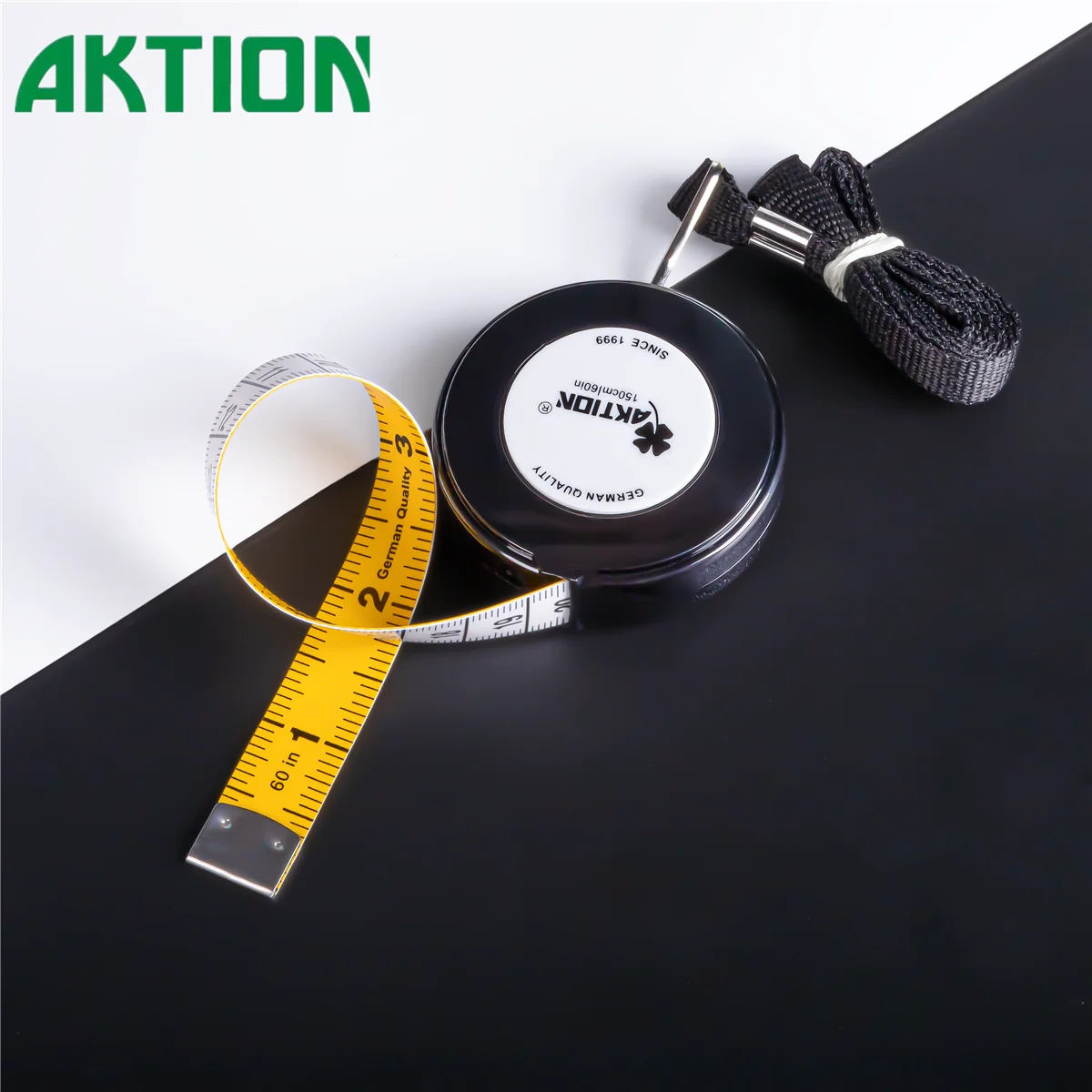 Measuring Tape 1.5M 60Inch AKTION Retractable Soft Flexible Dual Scale Tape Measure for Sewing Tailor Body Measurement view 6