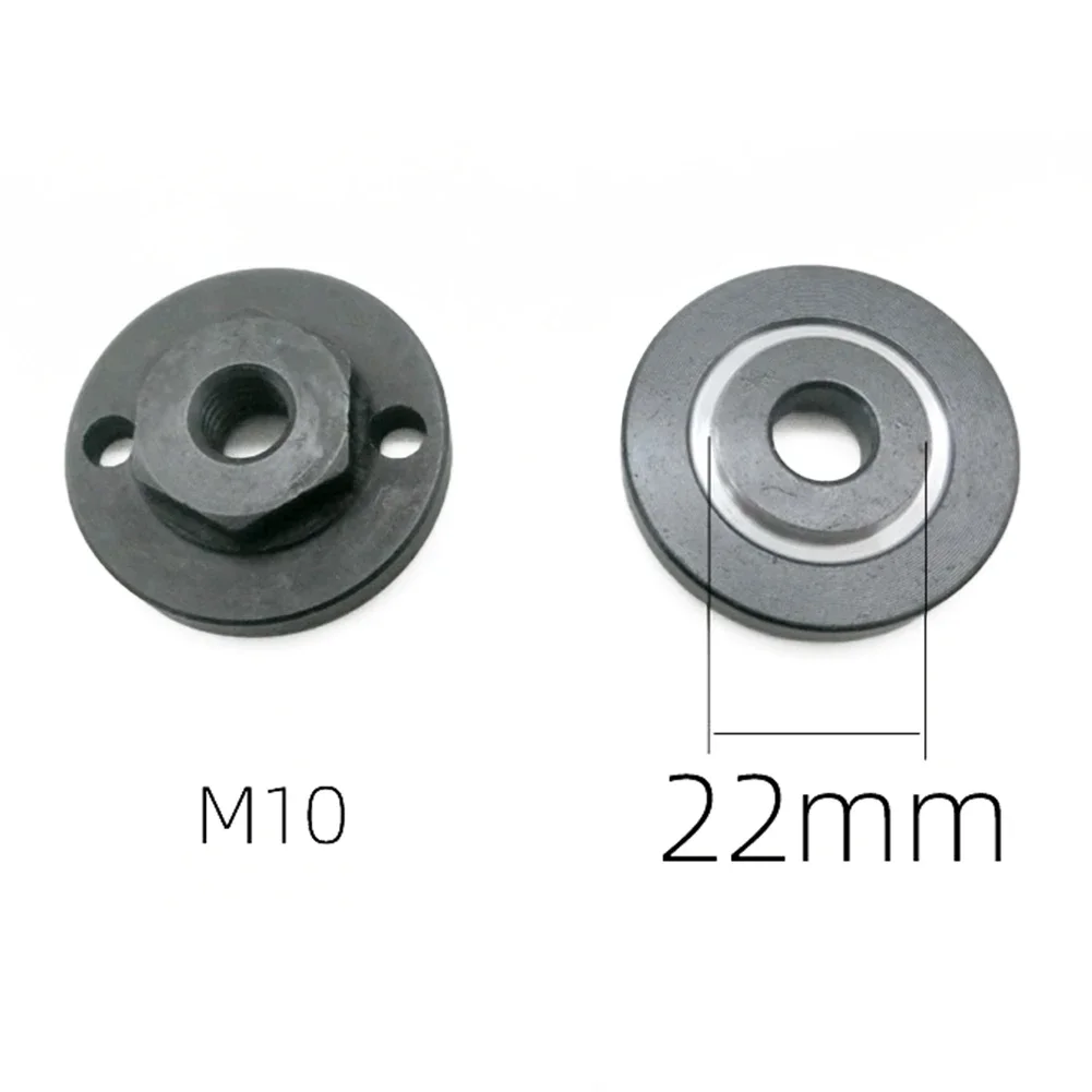 Imagem -02 - Peça Hexagonal M10 para Modelo 100 Moedor de Ângulo Conjunto de Porca de Flange Externa Ferramenta com Placa de Prensa de 20 mm 22 mm 22.2 mm 1