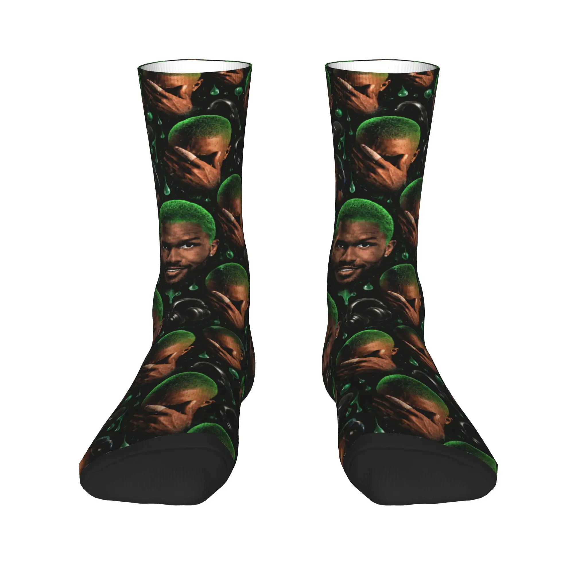 BLOND Print Stockings Rapper Frank Graphic Funny Socks Unisex Men Warm Soft Socks Autumn Outdoor Sports Anti Slip Socks Gift