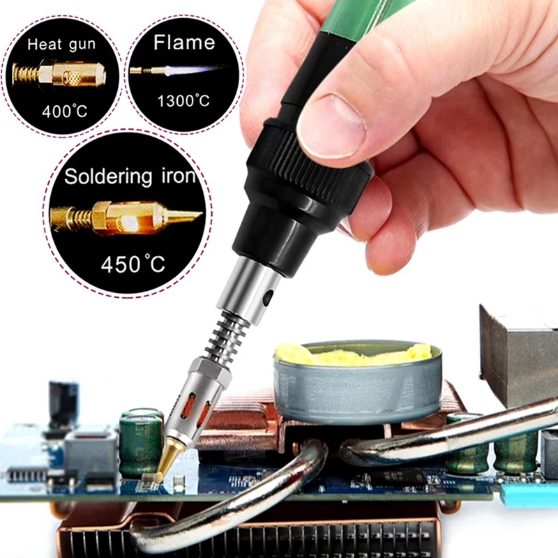 Portable Welding Solder Tool Professional Small Gas Soldering Iron Pen Household Heat-Resistance Practical Accessories-A62I view 4