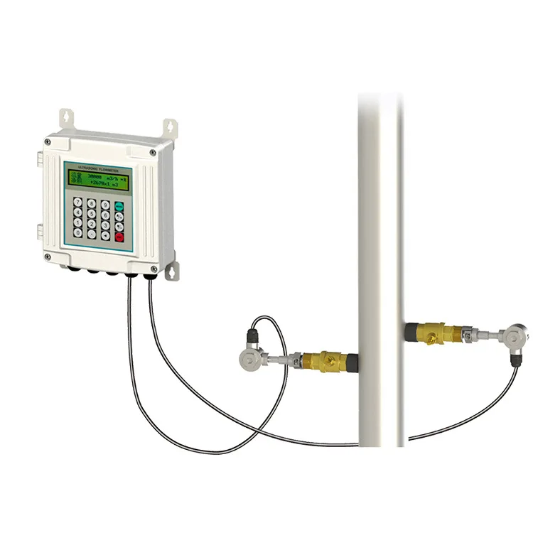 Ultrasonic flowmeter Module  External clamp Ultrasonic  Pipeline water flowmeter