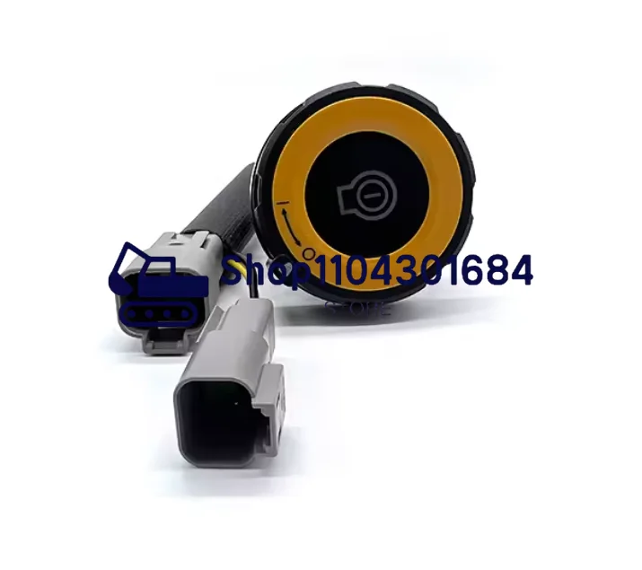 For Excavator Caterpilla E305E 307E 320GC 323GC 330 336 345GC One-button Start Switch 526-5708 526-5710 Ignition Switch