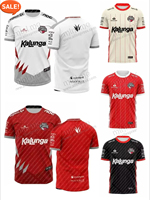 Red Canids Uniform Brazil Esports Team jersey Training Uniform Tees Short-sleeved T Shirt Men Women Oversized Tops Quick-Drying