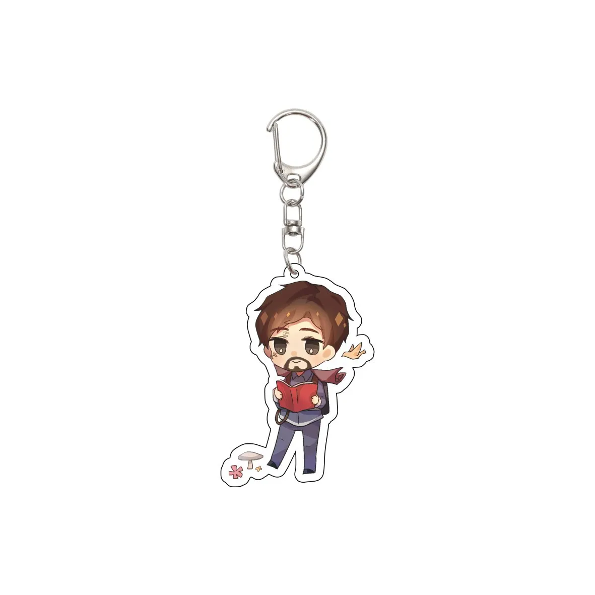 55MM Anime Identity V Keychain Norton Campbell Aesop Carl Freddy Riley Eli Clark Mike Morton Key Chain Christmas Gifts view 6