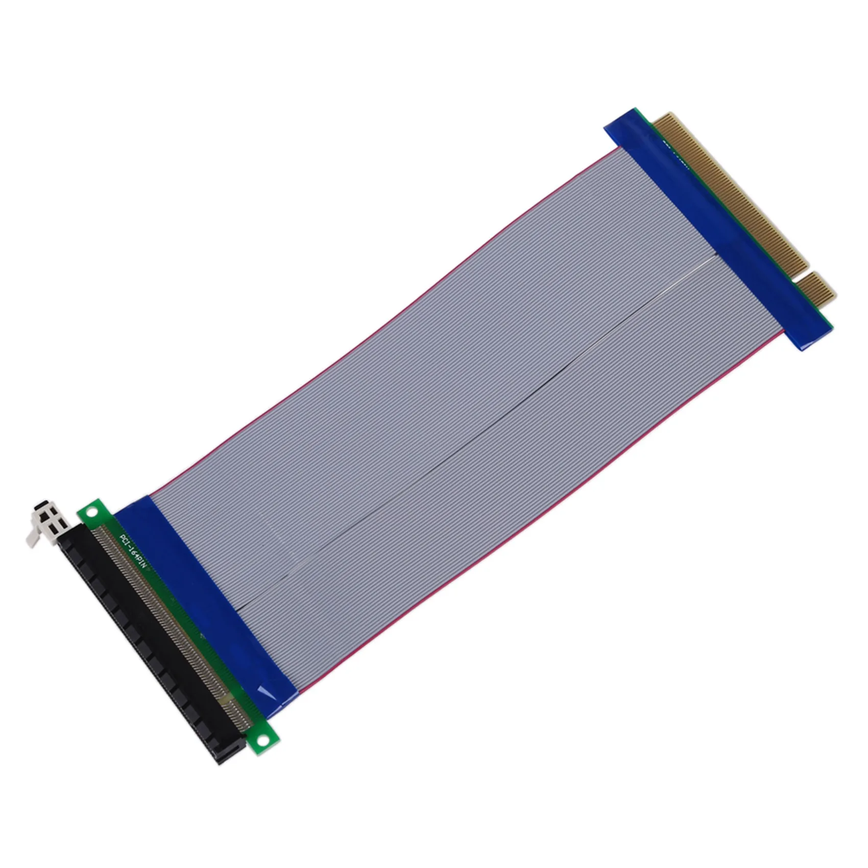2X PCI-E Express 16X Riser Card Extender Extension Cable Ribbon Flex-Y18A