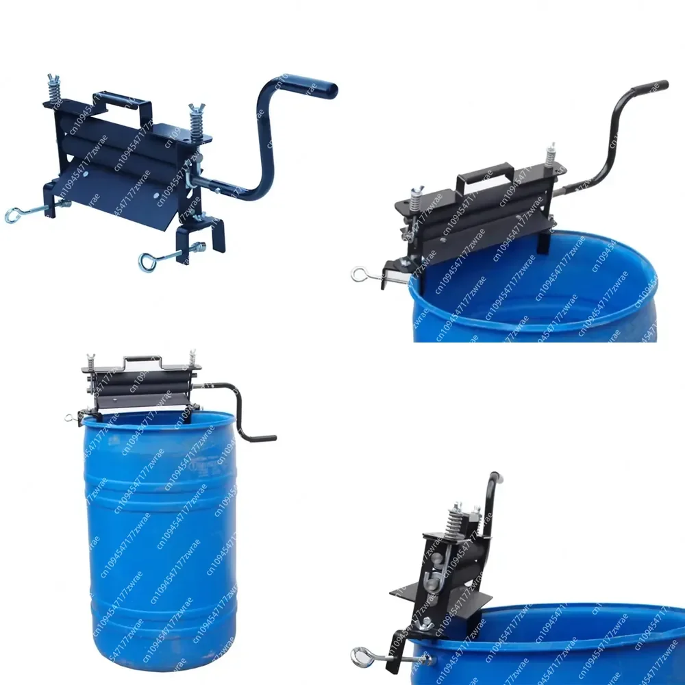 Black Alloy Steel Disposable Eco-Friendly Hand Crank Wall-Mounted Laundry Wringer For Chamois Clothes Towels