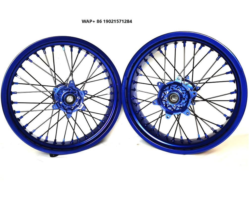 Factory High Quality  Wheelset Motorcycle Super Motard Wheels for YZ/YZF 250/450 2010-2025