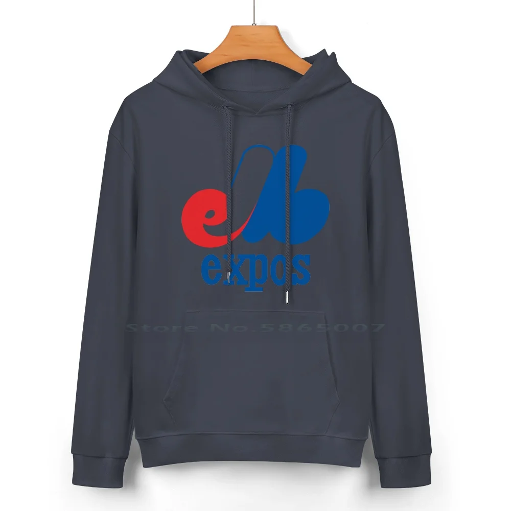 Montreal Baseball-Vintage Expos Pure Cotton Hoodie Sweater 24 Colors Baseball Teams Gary Carter Pedro Andre Dawson Montreal