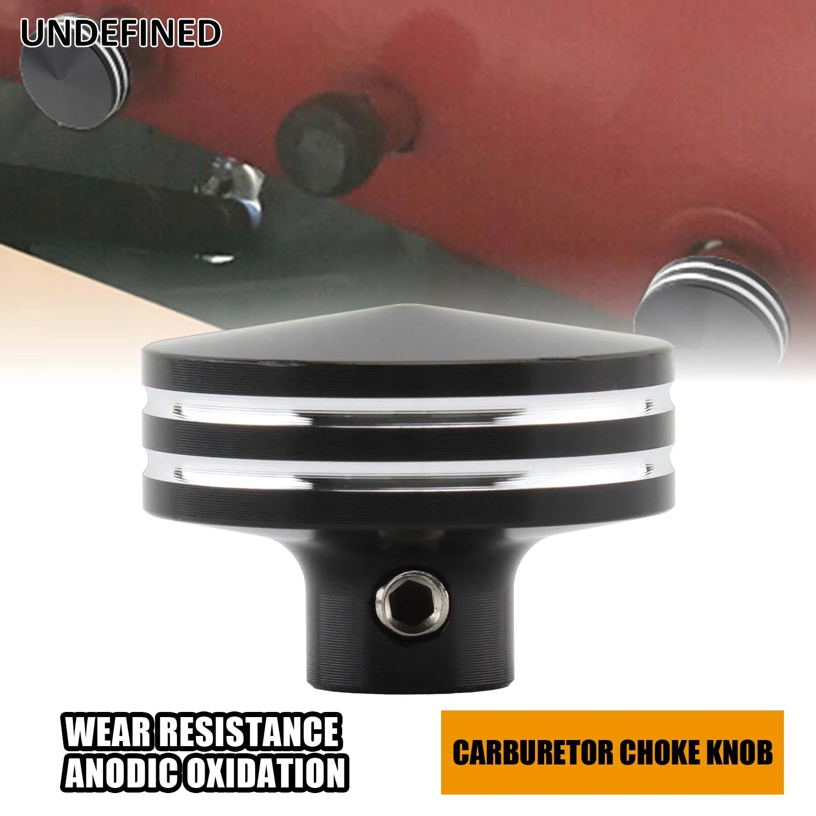 

Motorcycle CNC Carburetor Choke Knob Cap For Harley Davidson Sportster Road King 89-up XLH1200S/C FLST 1989-Up