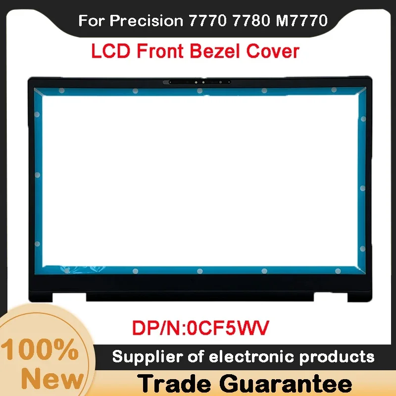 إطار شاشة Lcd للكمبيوتر المحمول ، غطاء الحافة الأمامية ، جديد ، 0cf5wv ، من beell ، m7770