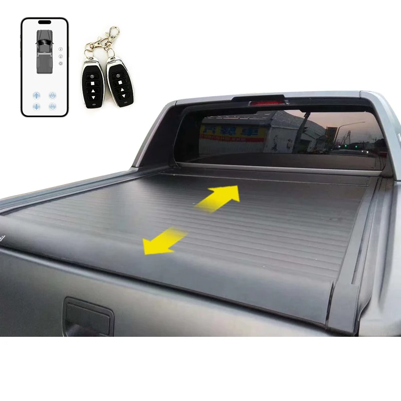 Zolionwil Truck Bed Cover Electric Waterproof Hard Lock Roll Lid for VW AMAROK V6