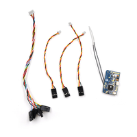 RISE-For Flysky FS-X6B 2.4G PWM PPM I.BUS Receiver For FPV Racing Drone FS-I10 FS-I8 FS-I6X FS-I4 FS-I6 FS-I6S Transmitter