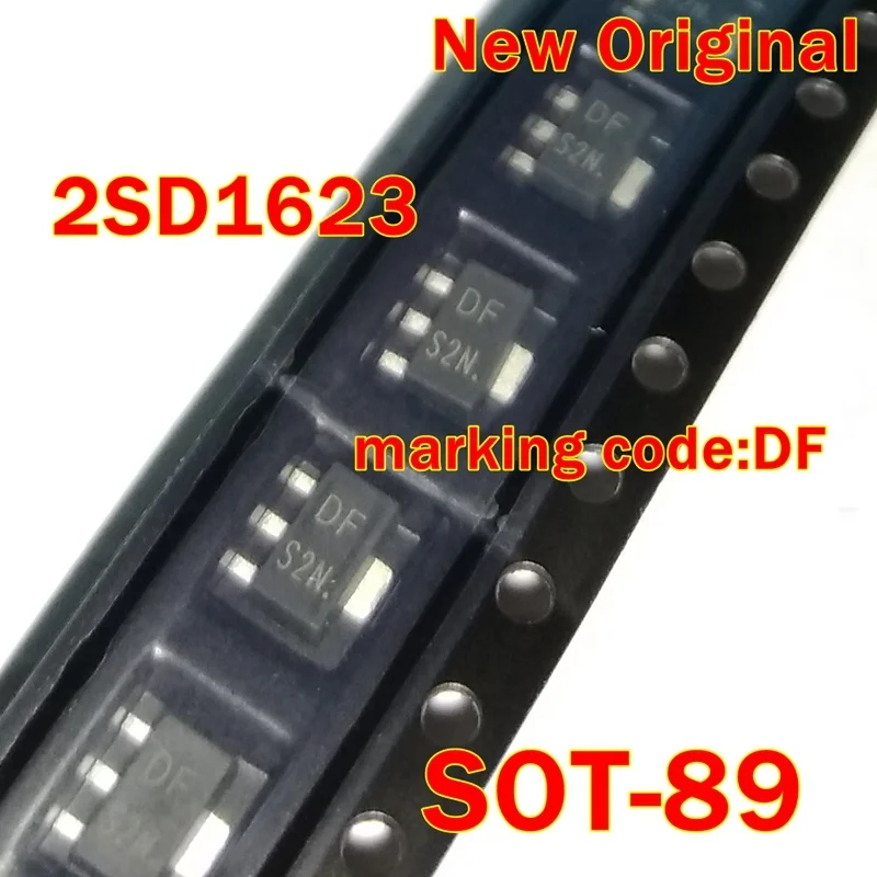 

10Pcs to 500Pcs 2Sd1623 2Sd1623T-Td-E Sot-89 New Original Marking Code:Df Npn Epitaxial Planar Silicon Transistor