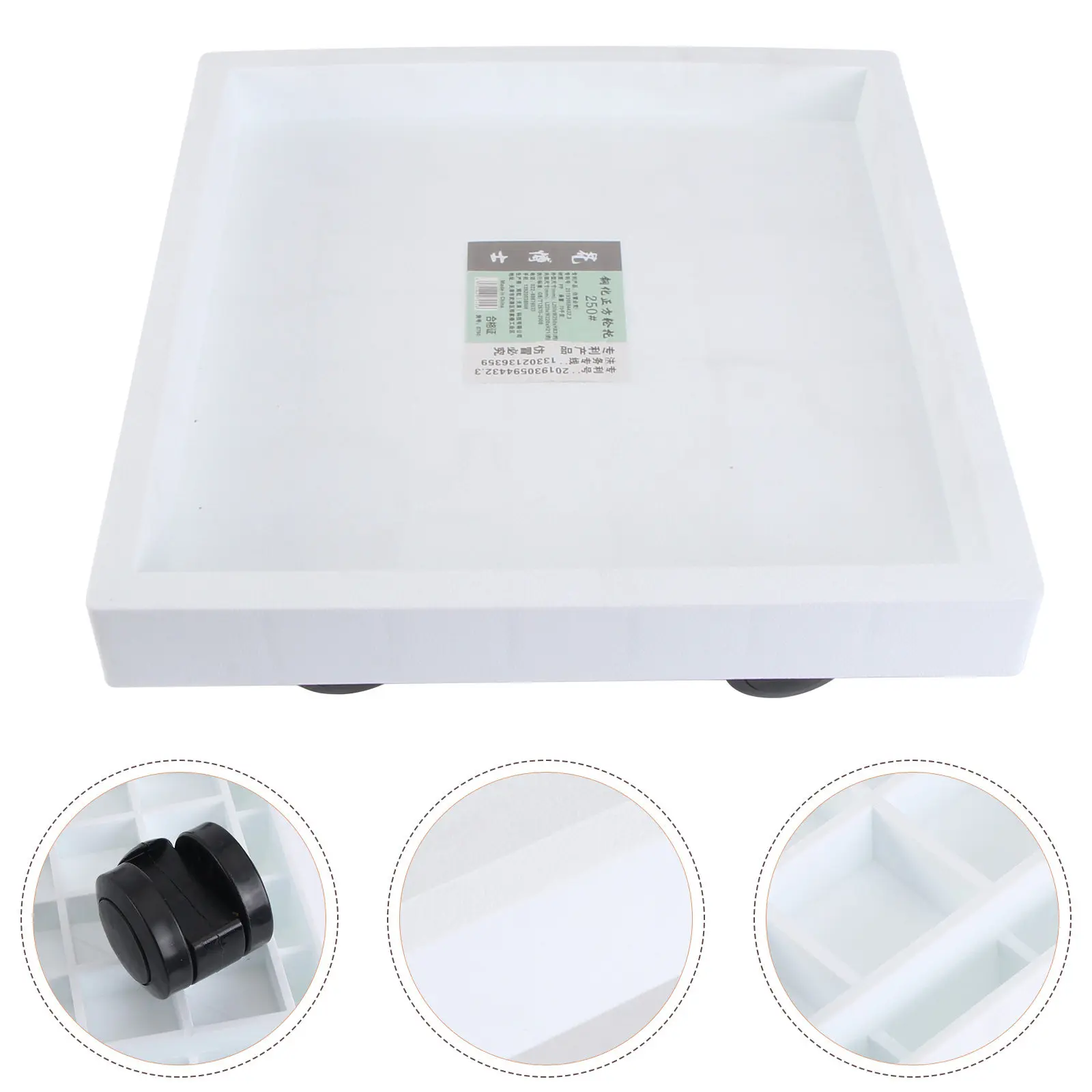 

Поддон для цветочного горшка на 1 шт. с универсальными колесами, прочная подставка для растений, предотвращающая проливание, основание для цветочного горшка