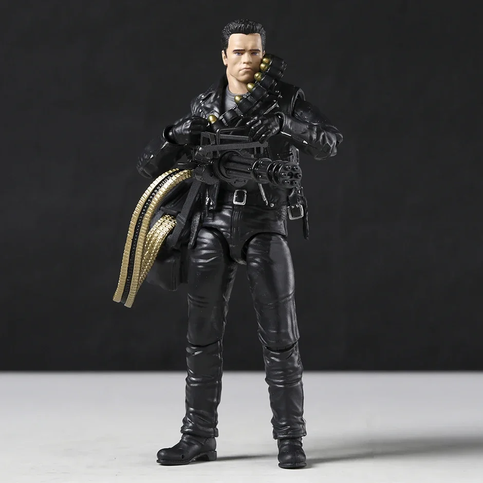 MAFEX Nr. 199 Terminator 2 T-800 PVC Action Figure Modell Spielzeug Puppe zum Sammeln