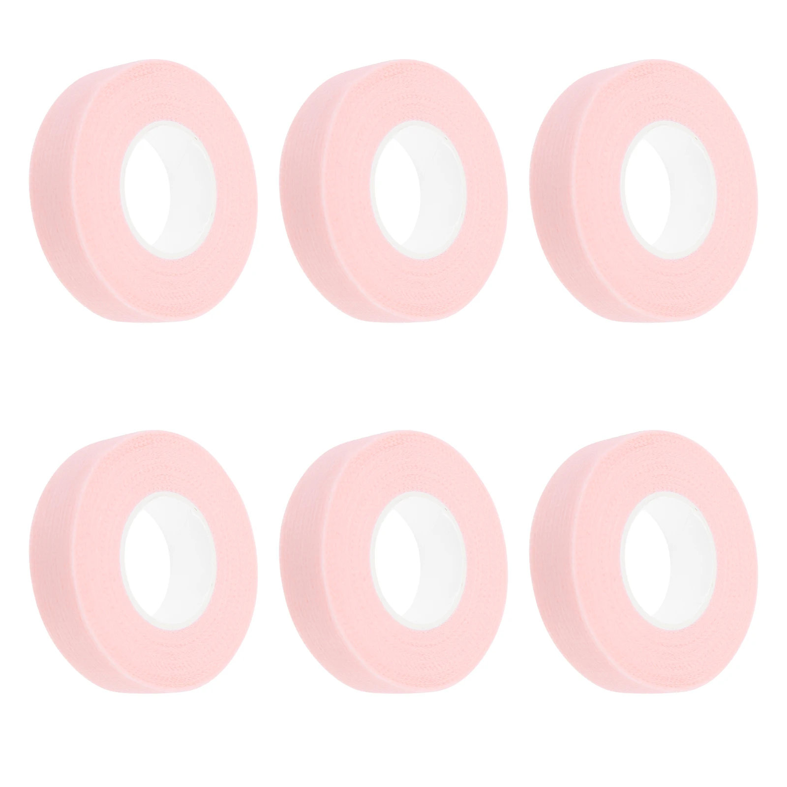 

6pcs Eyelash Tape 6 Rolls Lash Extension Tapes Grafting Non Woven Fabric Eye Skin Isolation Supplies Safe Long Term Use