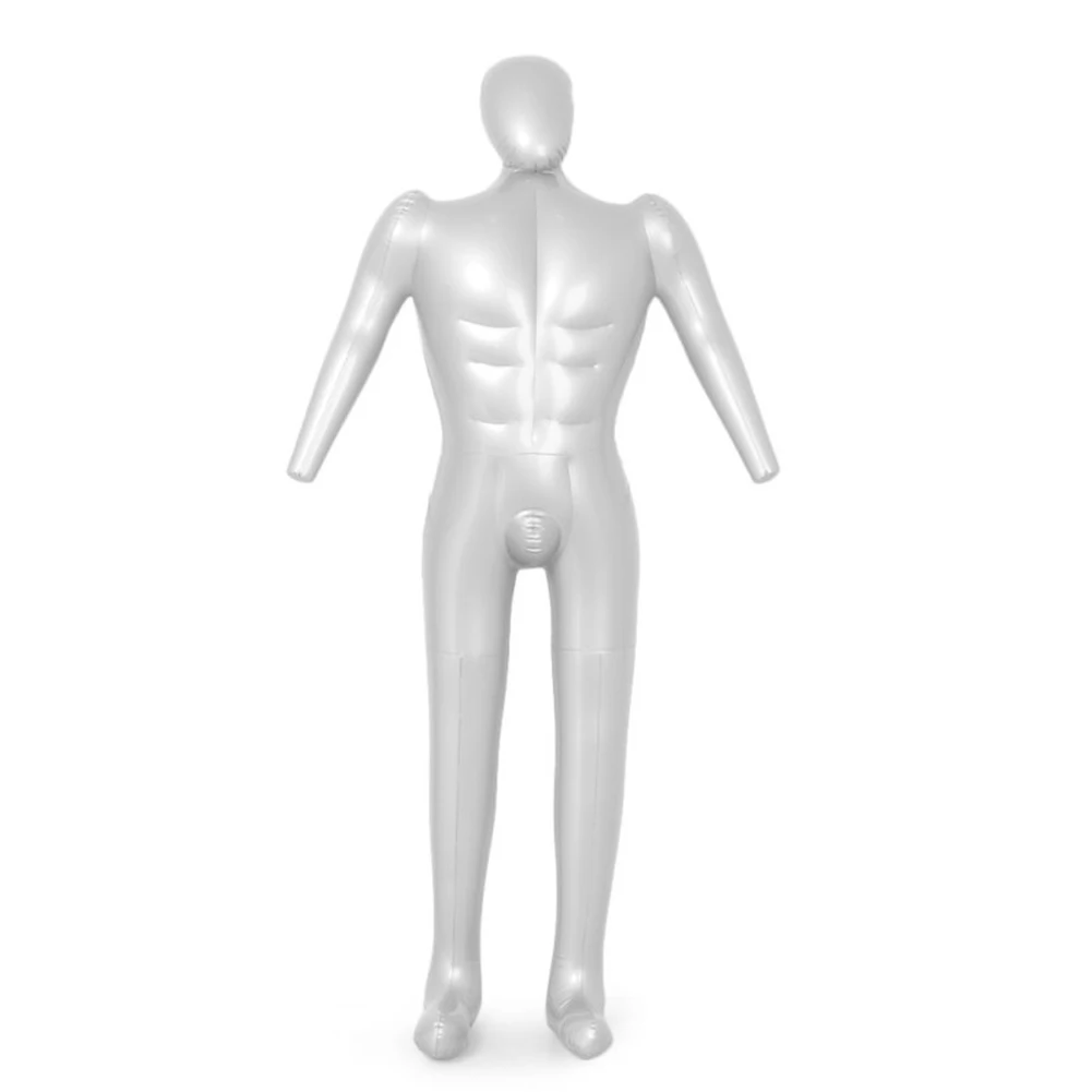 

Man Full Body Inflatable Mannequin Male Dummy Torso Tailor Clothes Model Display DIY Apparel Sewing Supplies