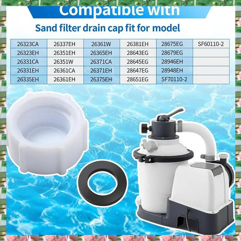 Sports Sand Filter Drain Plug Replacement Valve Cap For Intex 11456 Sand Filter Pump Pool Valve Parts,Sand Filter Drain Plug Rep
