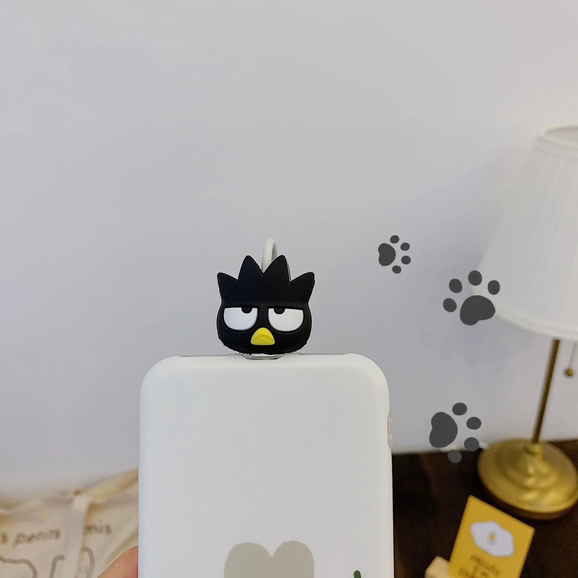 การ์ตูน Sanrio ป้องกันสาย Bites Wire Organizer Winder Saver สําหรับสายชาร์จ USB ข้อมูลสายหูฟังสายไฟ Protector ฝาครอบ