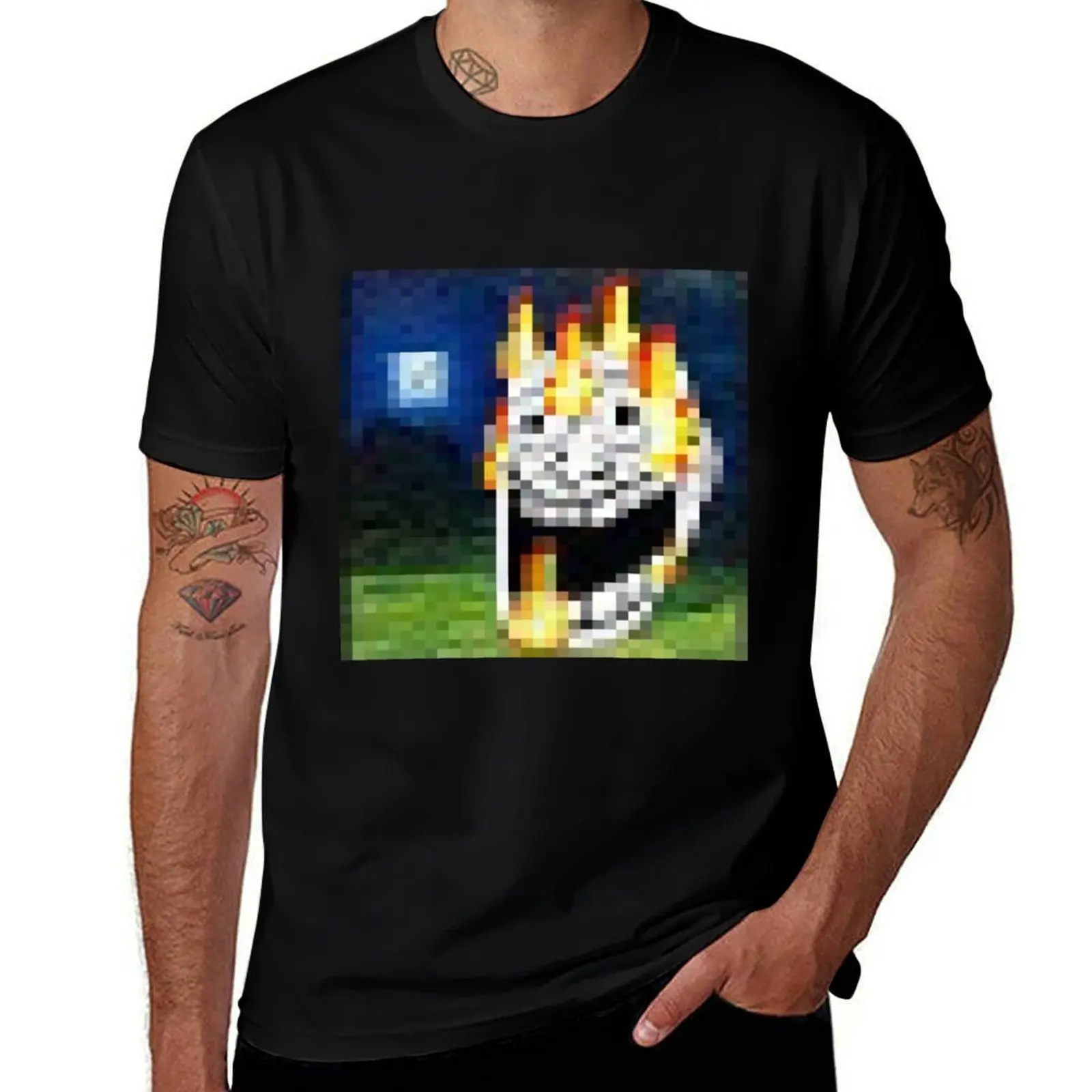Trollge craft painting T-Shirt Summer Holiday Casual Tee T-Shirt