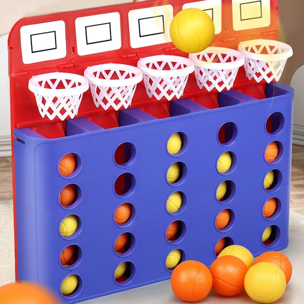 2-Player Tabletop Basketball Game Arcade Games Children Educational Toy Outdoor Indoor Fun Toy for Kids Adults Boys Gifts