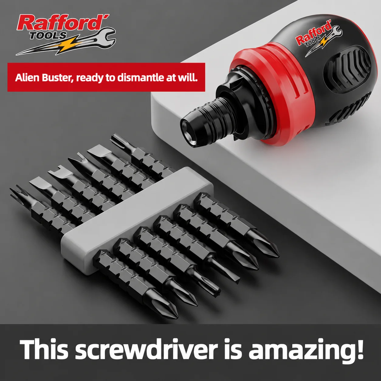 Screwdriver Set of 13 Pieces, Ratchet Set, Multi-functional Cross and Diagonal Use, Extendable, Mini , Household Manual Tool image 6