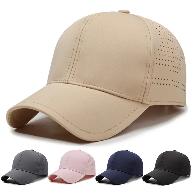 

Spring Summer New Style Quick Dry Sunhade Baeball Fahion Letter Women Outdoor Sport Breathable Sun Protection Workout Sport Cap