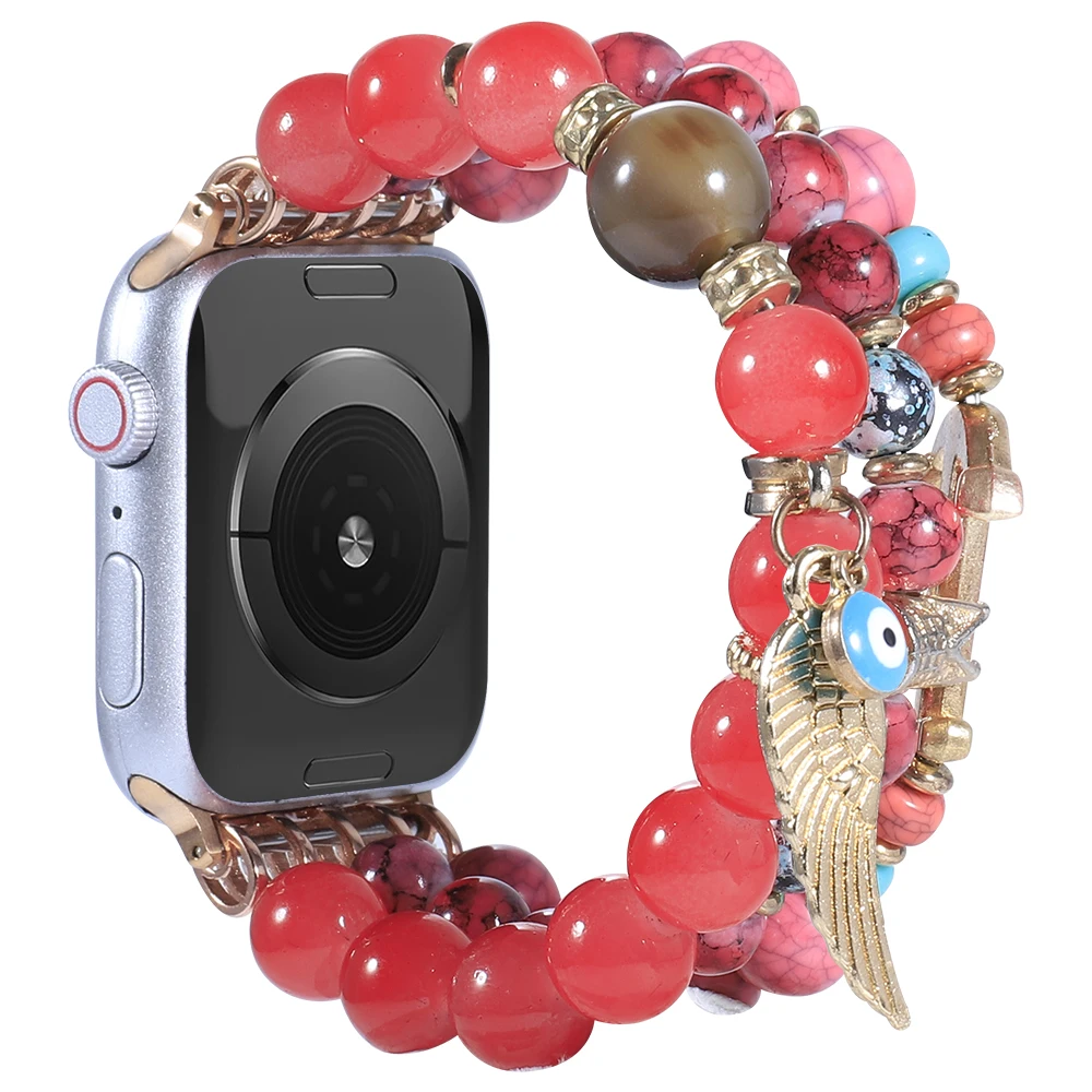 Jewelry Bracelet Strap For Apple Watch 49mm 45mm 44mm 42mm 41mm 40mm Women Exquisite Wristband iWatch Ultra 8 7 6 5 4 SE Correa