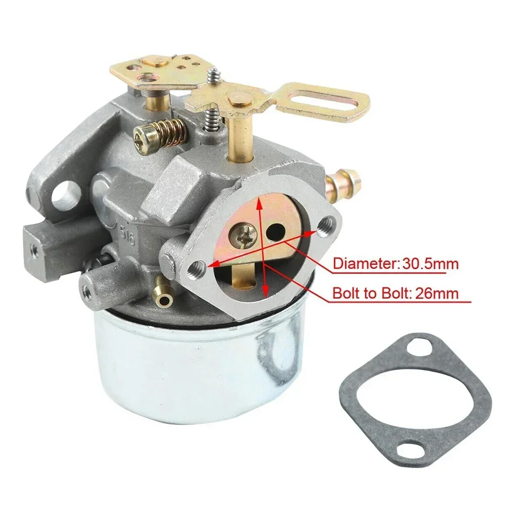 Long Lasting Carburetor For Tecumseh 8HP 9HP 10HP Snowblower Replacement Carburetor HMSK80 640349 640052 640054