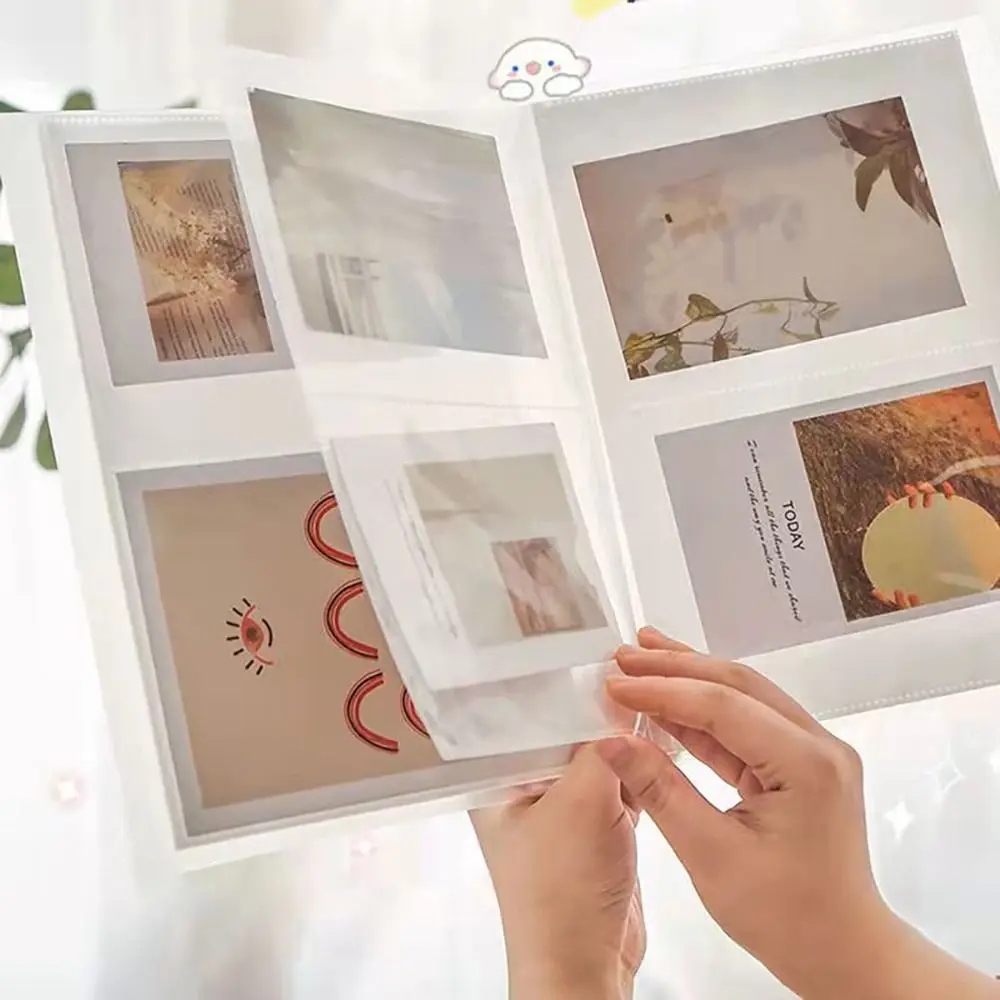 3/4/5/6 Inch 80/160 Slot Photo Album Idol Photocard Holder Idol Star Card Collect Book Creative Photo Albums Picture Card Holder