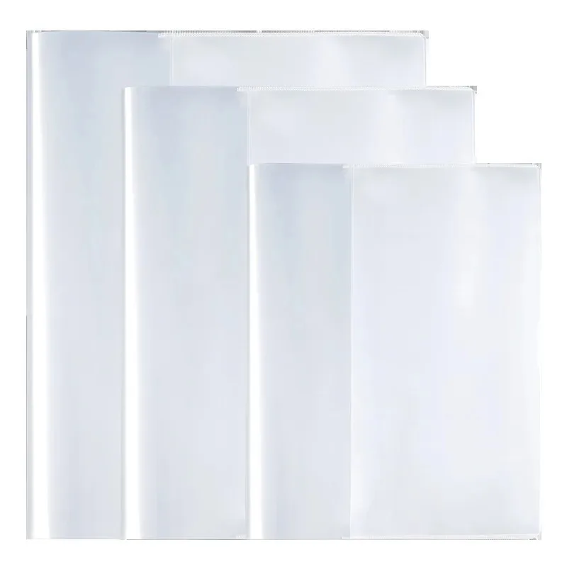 

10 шт./лот, прозрачные водонепроницаемые обложки для книг, защитная обложка для книг, школьные канцелярские принадлежности