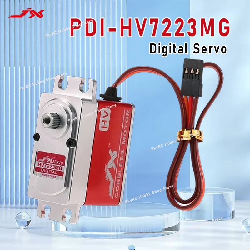 

PDI-HV7223MG Digital Servo-23KG Torque at 8.4V, 0.123 Sec/60°,Metal Gear, CNC Aluminium Shell, Waterproof, for RC Cars