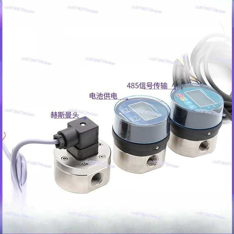 

Battery Powered, Sensor 3-minute Inner Tooth Oval Gear Oil Flowmeter Intelligent Digital Display