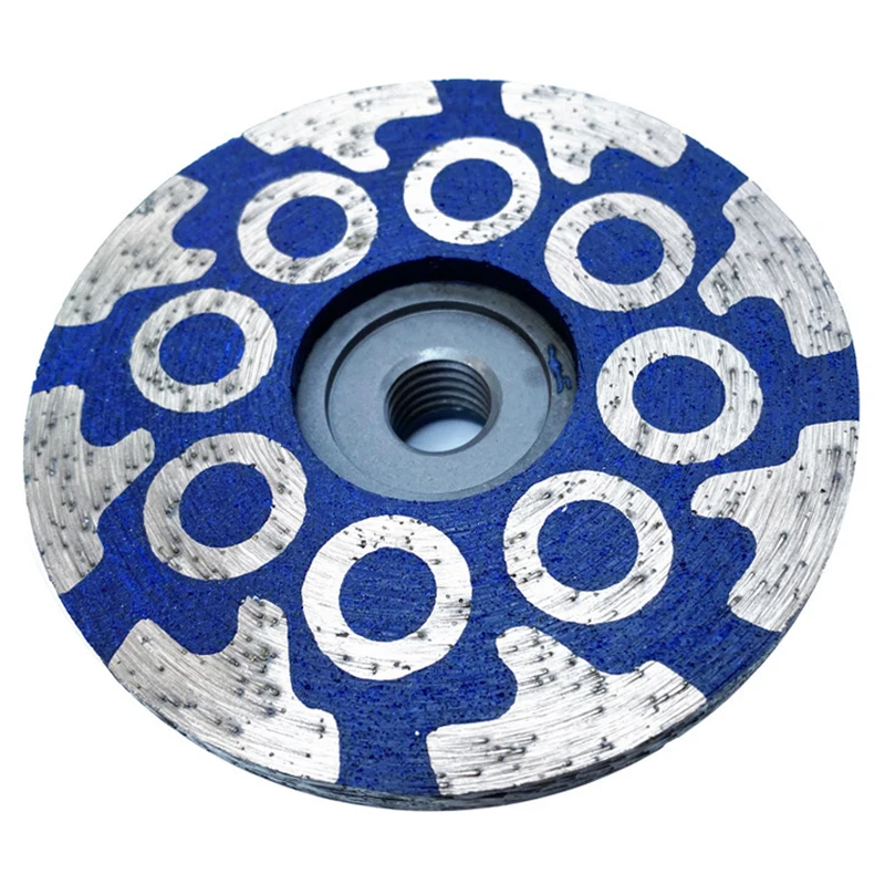 4 Inch 100mm Diamond Bowl Grinder Stone Grinding Disc Concrete Marble Polishing Pad Angle Grinder Grinding Wheel Abrasive Block