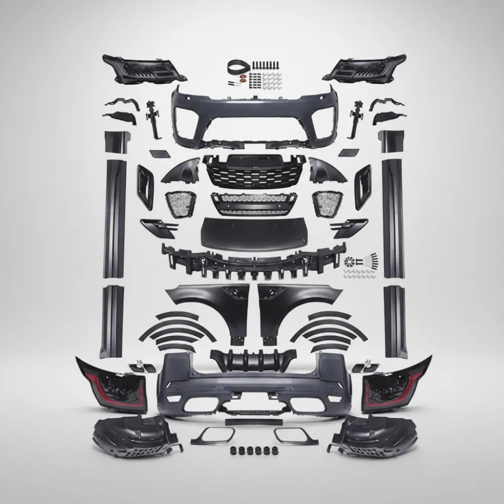 

Black Supported Auto Body System Auto Parts Body Kit for Sport 2014 up Sport 2018 SVR