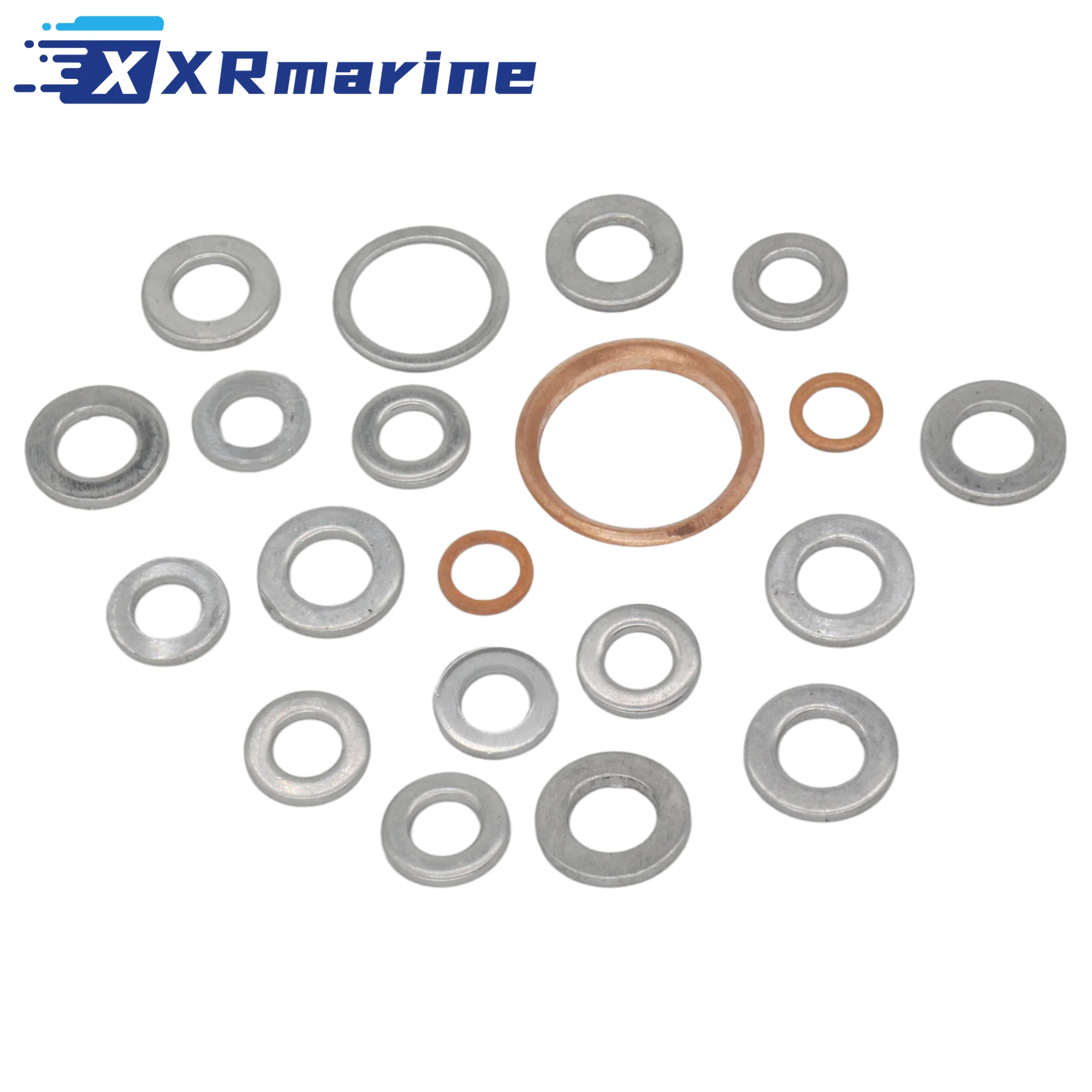 Overhaul Sump Seal Gasket Kit for Volvo Penta 2001 2002 2003 Engine 875757 Orbitrade 21757 image 4