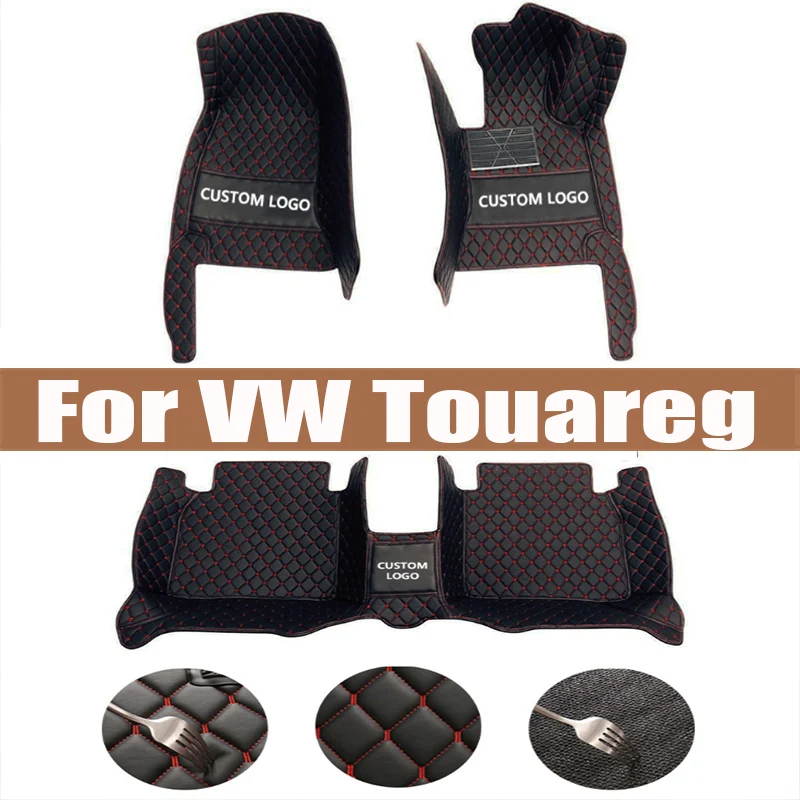 

Car floor mats for VW Touareg 2008 2009 2010 Custom auto foot Pads automobile carpet cover