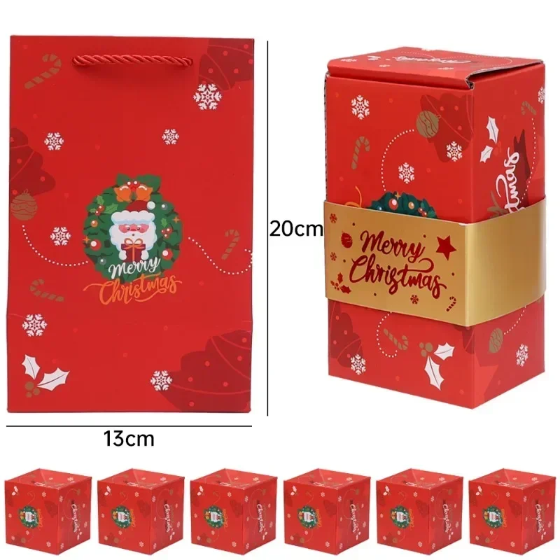 Christmas Gift Box Diy Folding Paper Boxs Money Pop Up Birthday Wedding Surprise Bounce Boxs Explosion Red Envelope Gift Box Set