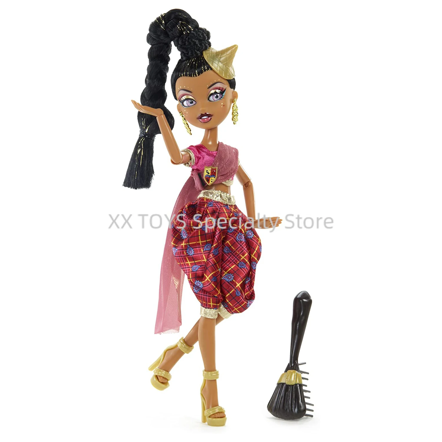 Bratzillaz House of Witchez Back To Magic Doll Illiana Honesty Glam Gets Wicked Switch-A-Witch Doll DIY Design Doll Girl Gifts
